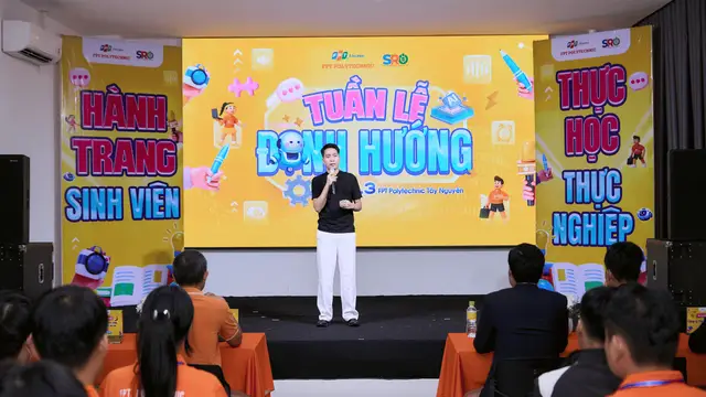 Lê Duy Hiệp là diễn giả Tuần lễ Định hướng dành cho sinh viên