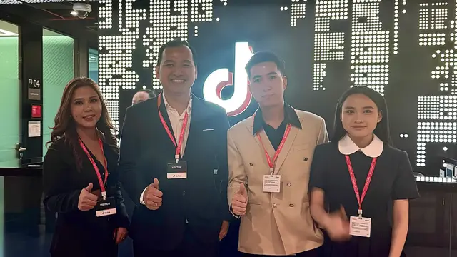 Lê Duy Hiệp tại văn phòng TikTok